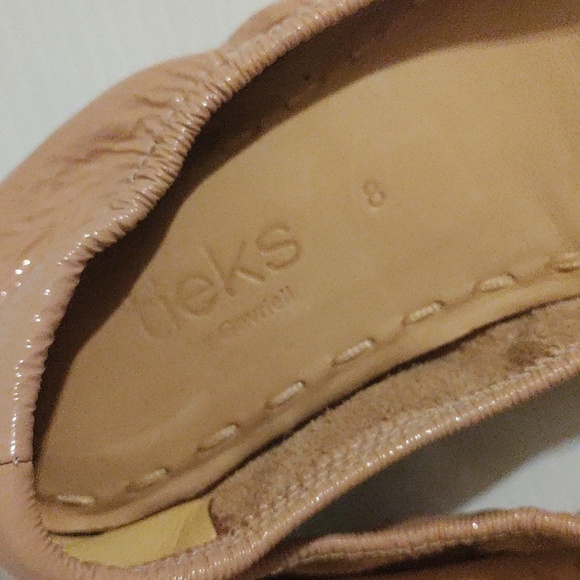 Tieks Biscotti Patent Leather Ballet Flats Size 8 - Picture 6 of 12